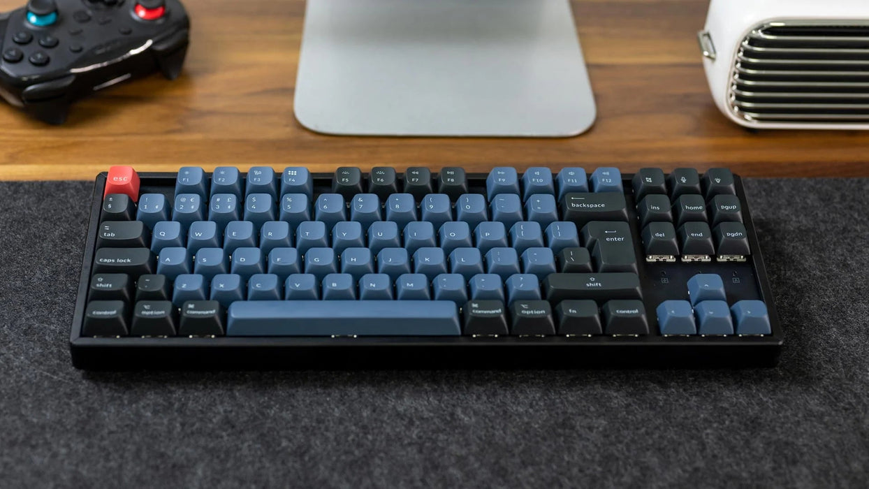 Keychron K8 Pro Plastic RGB TKL ISO UK Linear Gateron Red